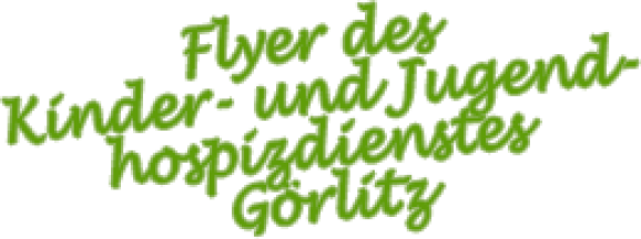 kinderhospiz Flyer
